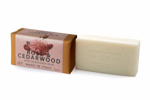 Rose and Cedarwood - Sapone incartato 300g - immagine 2