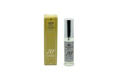 70th anniversary eau de parfum in 10ml bottle saponificio varesino made in italy